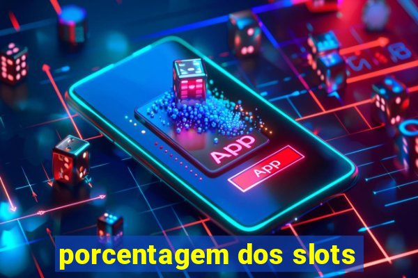 porcentagem dos slots