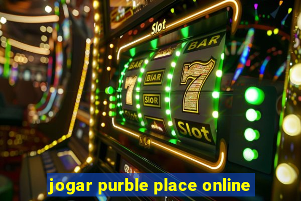 jogar purble place online