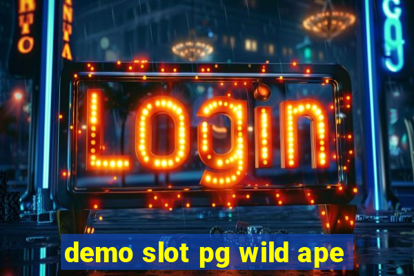 demo slot pg wild ape