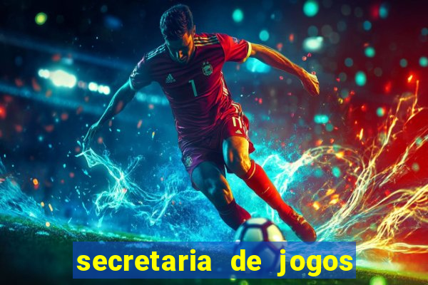 secretaria de jogos e apostas