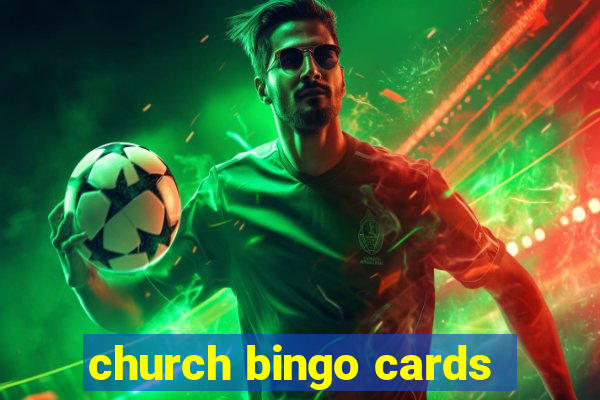 church bingo cards