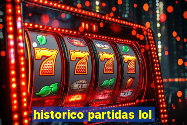 historico partidas lol