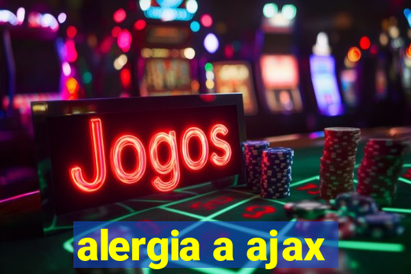 alergia a ajax