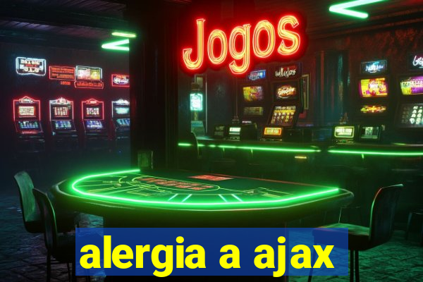 alergia a ajax