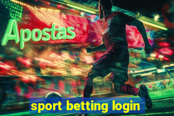 sport betting login