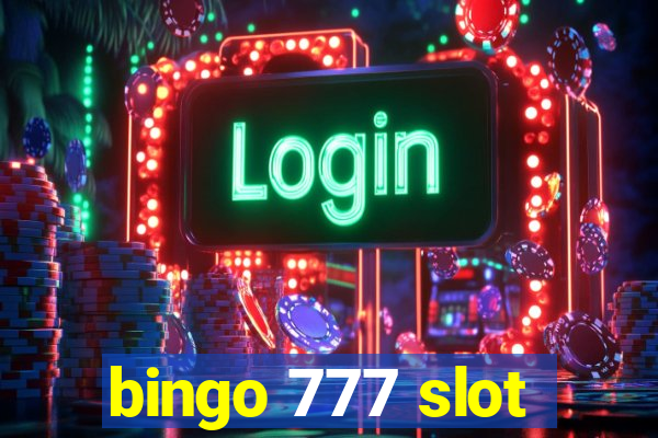 bingo 777 slot