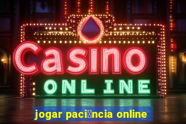 jogar paci锚ncia online