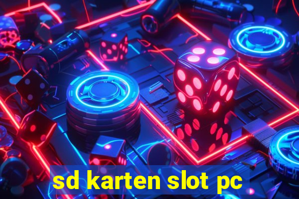 sd karten slot pc