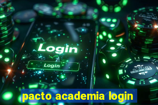 pacto academia login