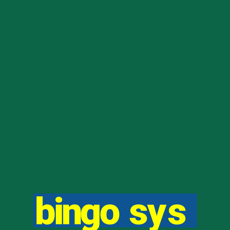 bingo sys