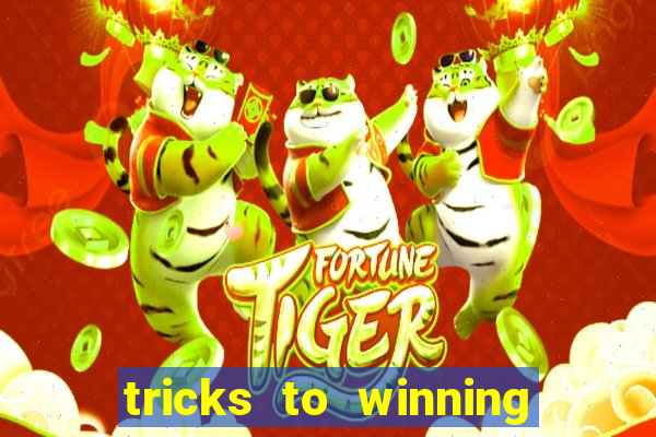 tricks to winning online slot machines