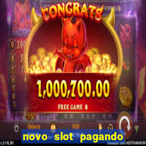 novo slot pagando no cadastro