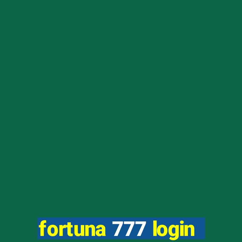 fortuna 777 login