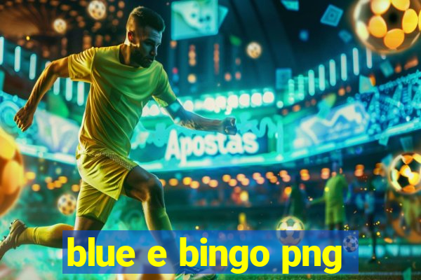 blue e bingo png