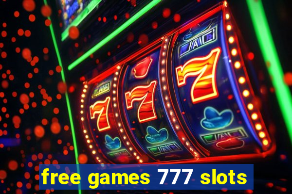 free games 777 slots