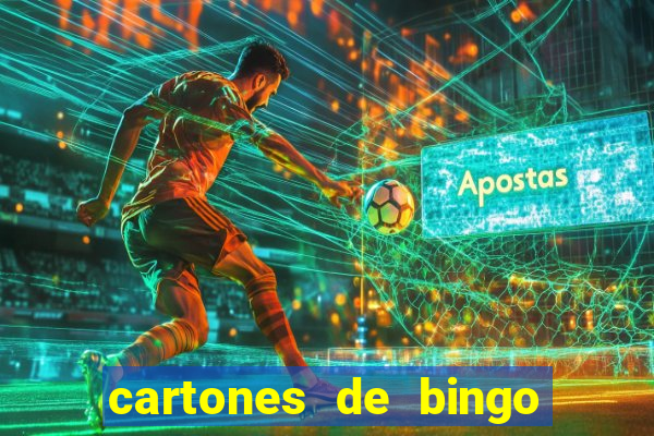 cartones de bingo para imprimir