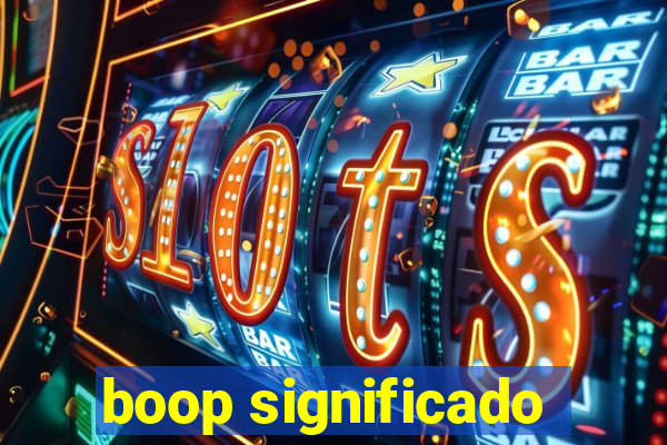 boop significado