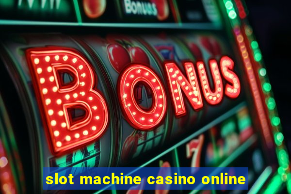 slot machine casino online