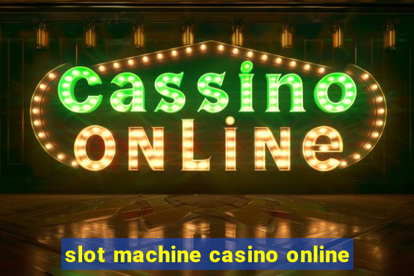 slot machine casino online