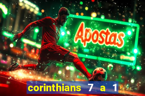 corinthians 7 a 1 no santos