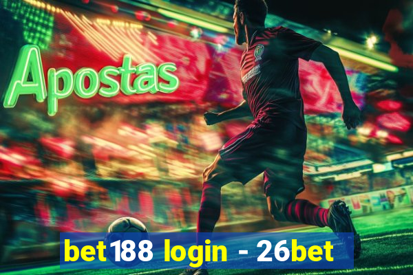 bet188 login - 26bet