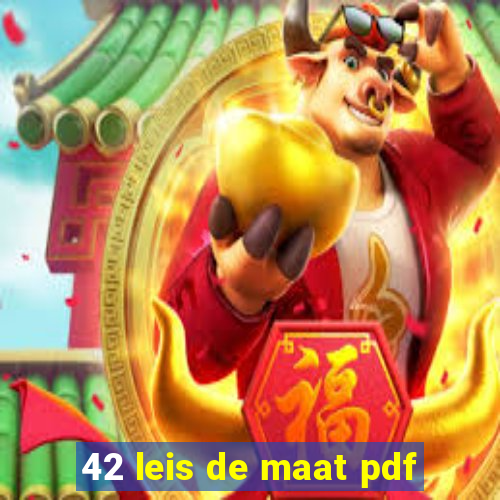 42 leis de maat pdf