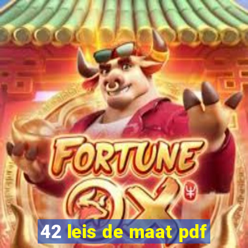 42 leis de maat pdf