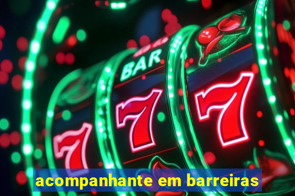 acompanhante em barreiras