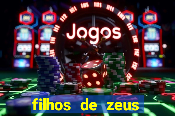 filhos de zeus mitologia grega