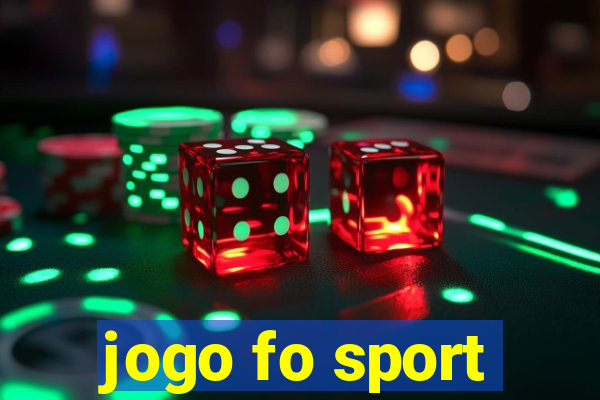 jogo fo sport