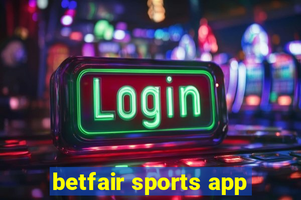 betfair sports app