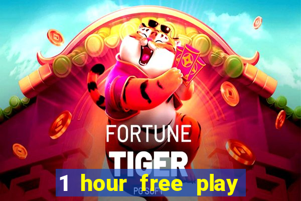 1 hour free play casino uk