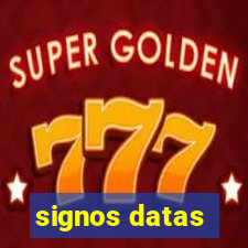 signos datas