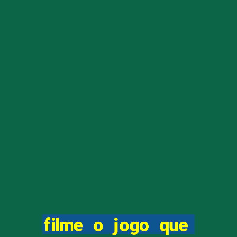 filme o jogo que mudou a historia