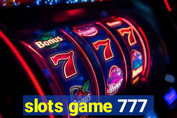 slots game 777