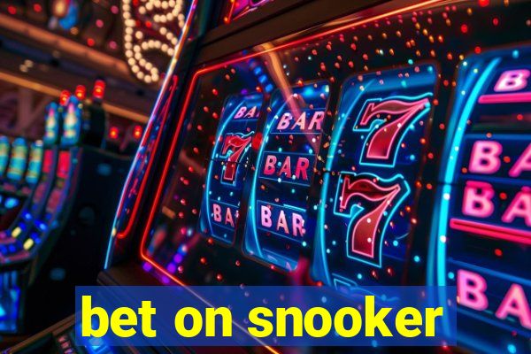 bet on snooker