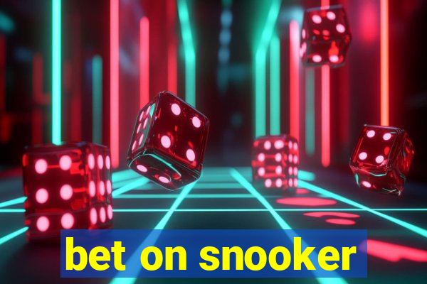 bet on snooker