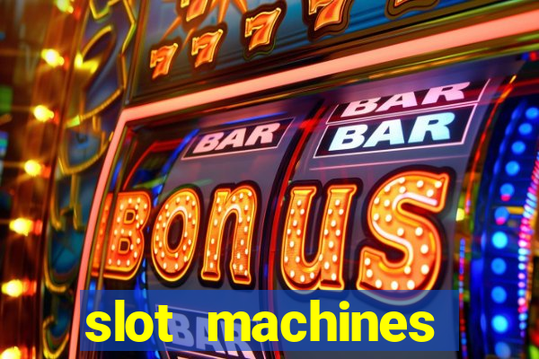 slot machines online gambling