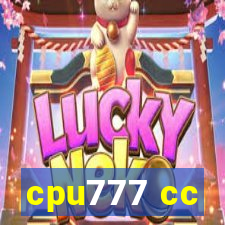 cpu777 cc