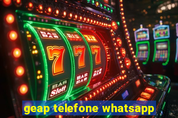 geap telefone whatsapp