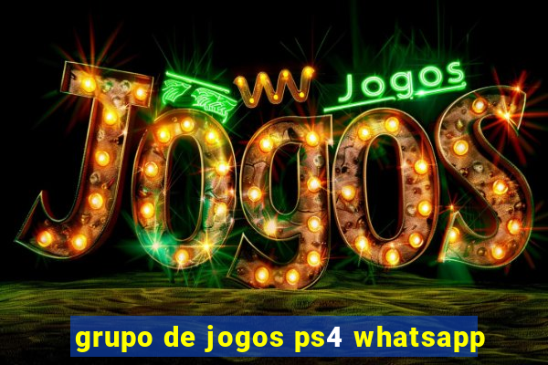 grupo de jogos ps4 whatsapp