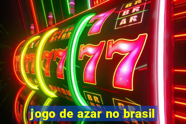 jogo de azar no brasil