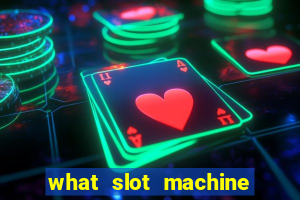 what slot machine has the best odds