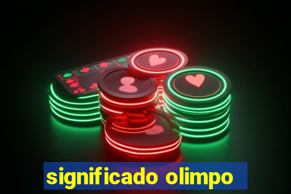 significado olimpo