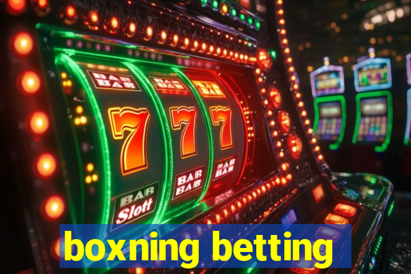 boxning betting