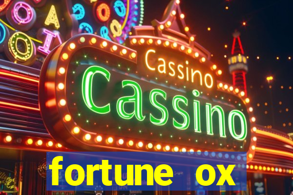 fortune ox horários pagantes