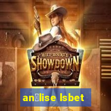 an谩lise lsbet