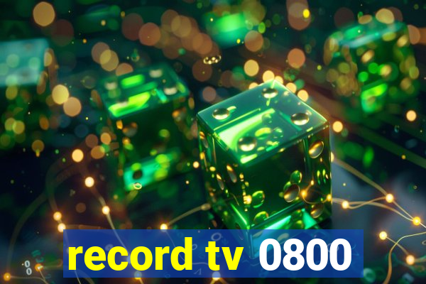 record tv 0800