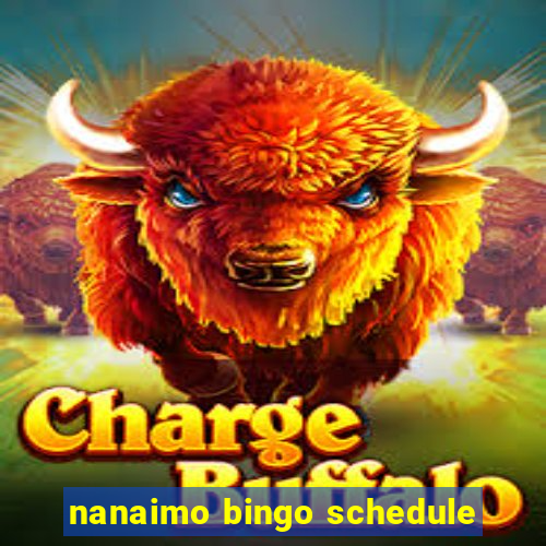 nanaimo bingo schedule