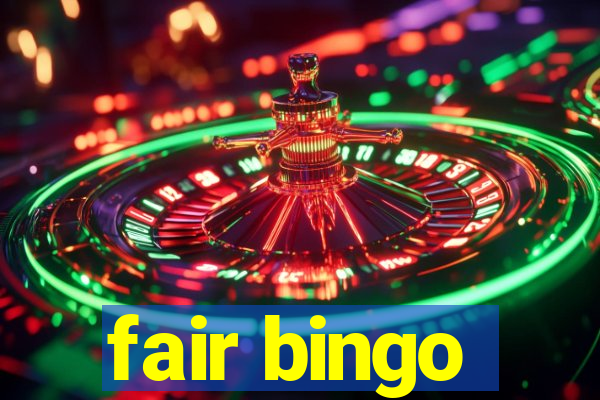 fair bingo